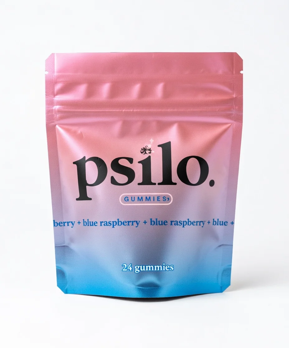 Psilo Delic Gummies Cube – Blue Raspberry Flavor